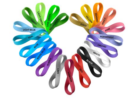 Awareness Wristbands and the Meaning Behind the Colors.